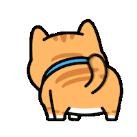 Tabby Cat Dance Sticker by Lord Tofu Animation