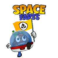 Youtube Fart Sticker by Hugo.fm