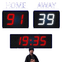 39 Away Sticker