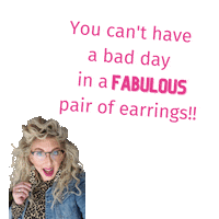 Jaksprat jaksprat jak sprat jodi krikke earing designer Sticker