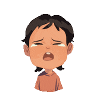 Sad Baby Sticker by Rafhi Dominic