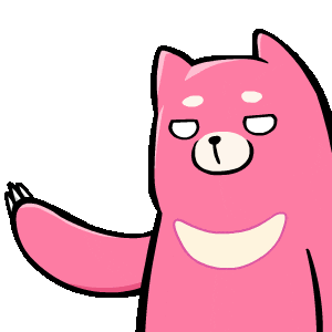 Teddy Bear Wow Sticker by Wakuma