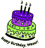 Happy Birthday Cute Cake Sticker by Woxer