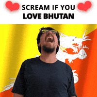 Bhutan Flag Bt GIF