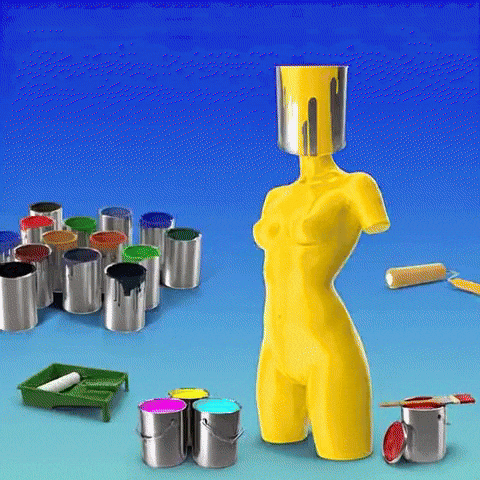 Art Create GIF by The LSD Hotel