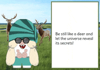 Gnome Deer GIF