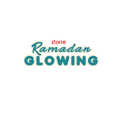 Ramadan Glowing Sticker by Storie Indonesia