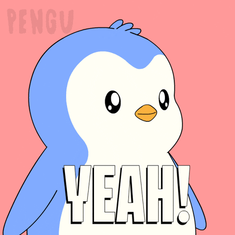 Lets Go Yes GIF by Pudgy Penguins