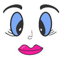 Face Eles Sticker