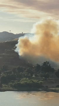 Crews Tackle Burning Hillside as Route Fire Expands to Over 4,600 Acres