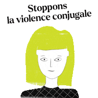 Violenceconjugale Sticker by Regroupement des maisons pour femmes victimes de violence conjugale