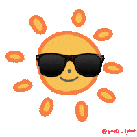 sun glasses Sticker