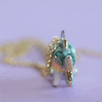 gumiponi fish jewelry artwork hippoh GIF