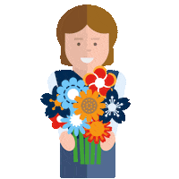 Flowers Sticker by Asito