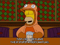 Talking Season 17 GIF by The Simpsons