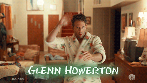 glenn howerton karate GIF by NBC