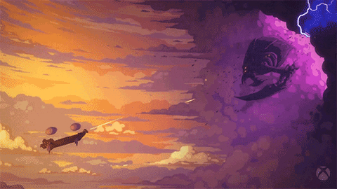 Monster Sunset GIF by Xbox