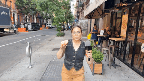 VoskInTheCity giphyupload bye queen hair flip GIF