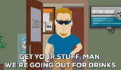 Going Out Drinks GIF by South Park