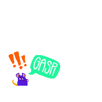 mood what Sticker by Cryptid Creative