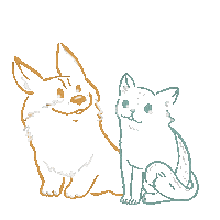 Cat Love Sticker