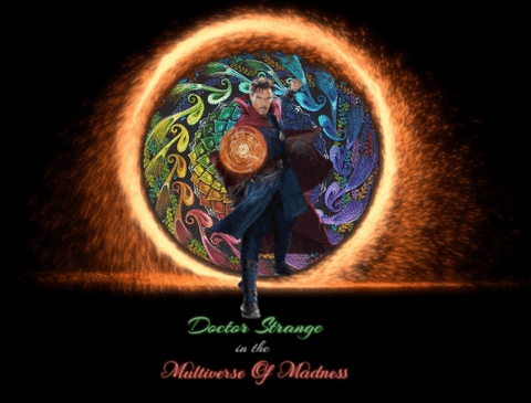 valariewaldrum giphyupload trippy doctor strange multiverse of madness GIF