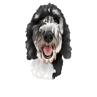 Pepperpp Sticker by Pickle's Pawtraits