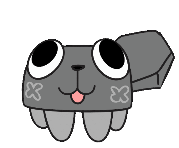 kanintheangel giphyupload roblox dandys world pebble Sticker