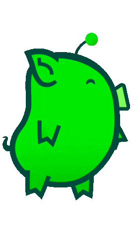 Ufo Verde Sticker by Coink