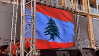 Demonstrators Amass in Beirut on Lebanese Centennial