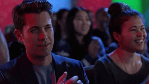 Drew Seeley Clapping GIF by Hallmark Mystery