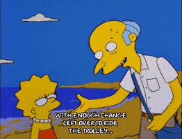 lisa simpson water GIF