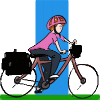 Bike Ride Sticker