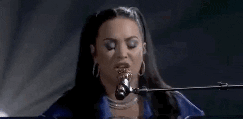 Demi Lovato GIF by Billboard Music Awards