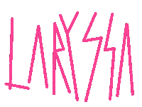 Larry Larrisa Sticker by The Art Plug