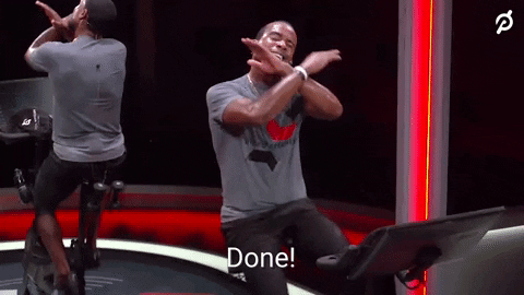 Alex Toussaint GIF by Peloton