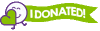 Welby I Donated Sticker by Good Friday Appeal