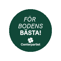 Boden Sticker by Centerpartiet