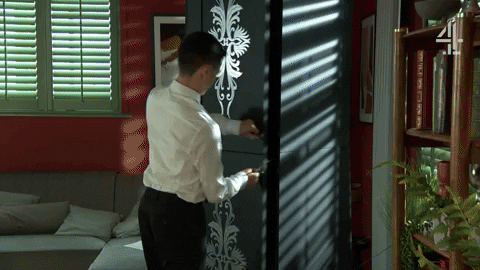 Red Handed Family GIF by Hollyoaks