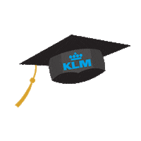 royal dutch airlines school Sticker by KLM
