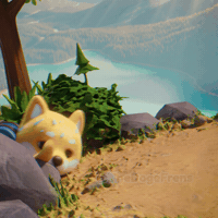 thedogefrens fitness nature workout tired GIF