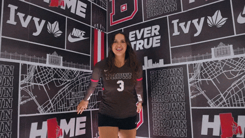 Elle Weaver GIF by Brown Volleyball