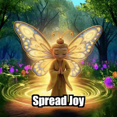 Butterfly Spread Joy GIF by BuddhaFlyJourney