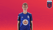 Womens Football Wink GIF by Barclays FAWSL