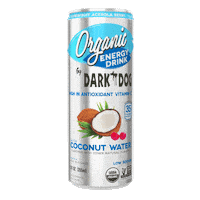 Energy Drink Sticker by Dark Dog Organic