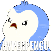 Angry Penguin Sticker by Pudgy Penguins
