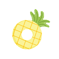 printoclock beach sun vacation fruit Sticker