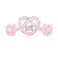 Fitness Sweat Sticker by Kristina Earnest