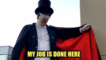 JoelXero1 anime sailor moon tuxedo mask my job here is done GIF