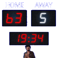 5 Away Sticker